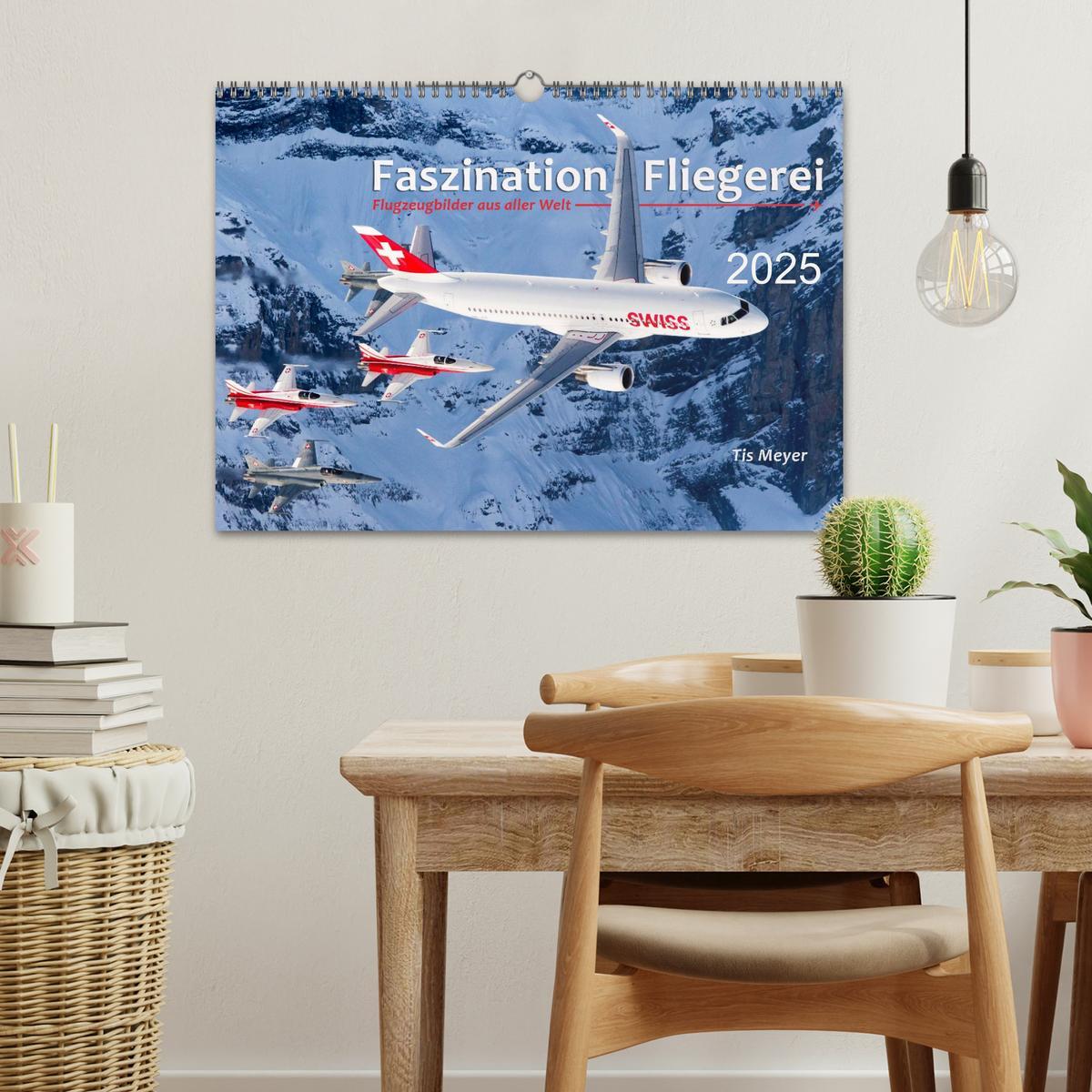 Bild: 9783435507221 | Faszination Fliegerei (Wandkalender 2025 DIN A3 quer), CALVENDO...