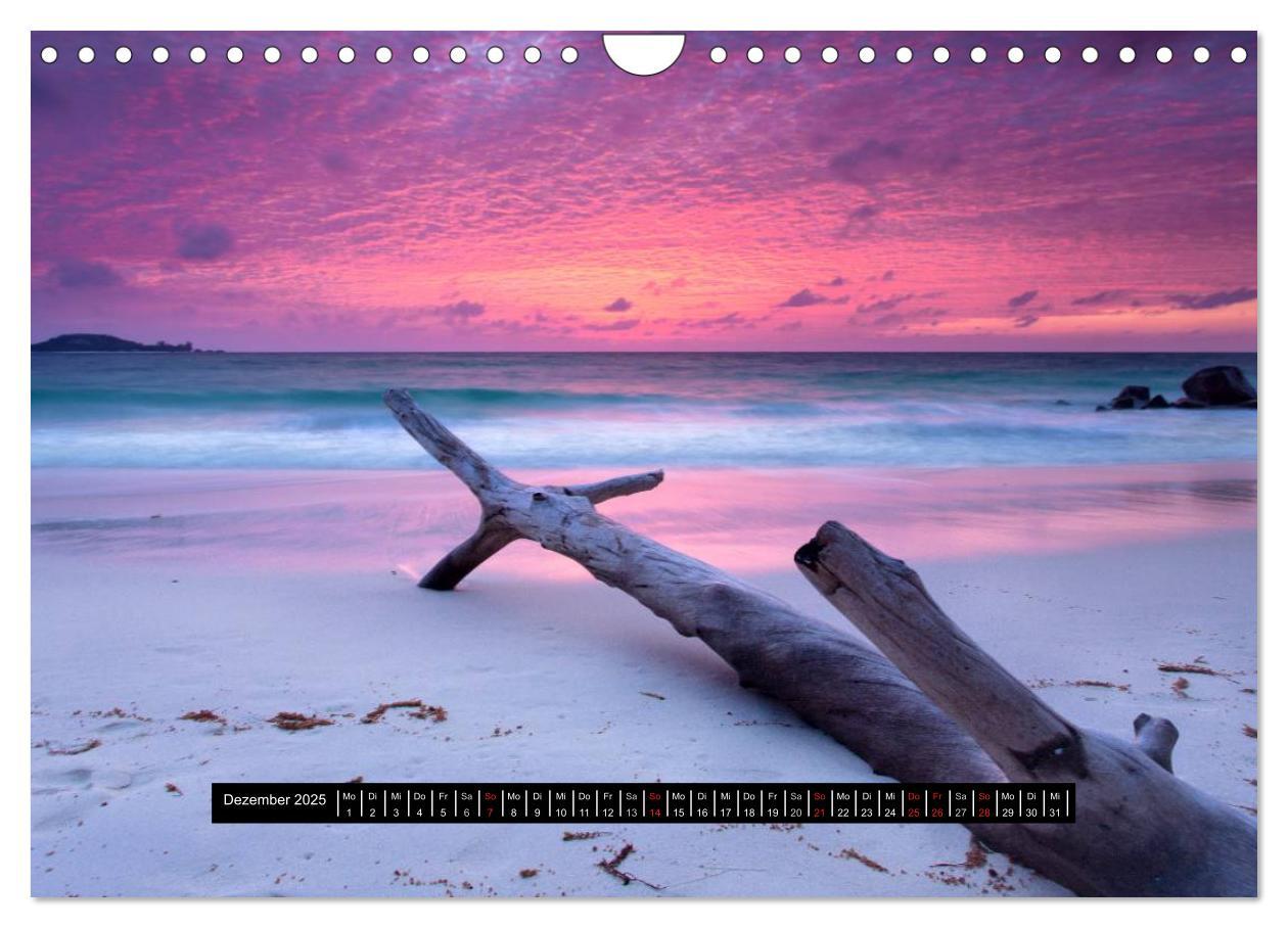 Bild: 9783435804450 | Seychellen (Wandkalender 2025 DIN A4 quer), CALVENDO Monatskalender