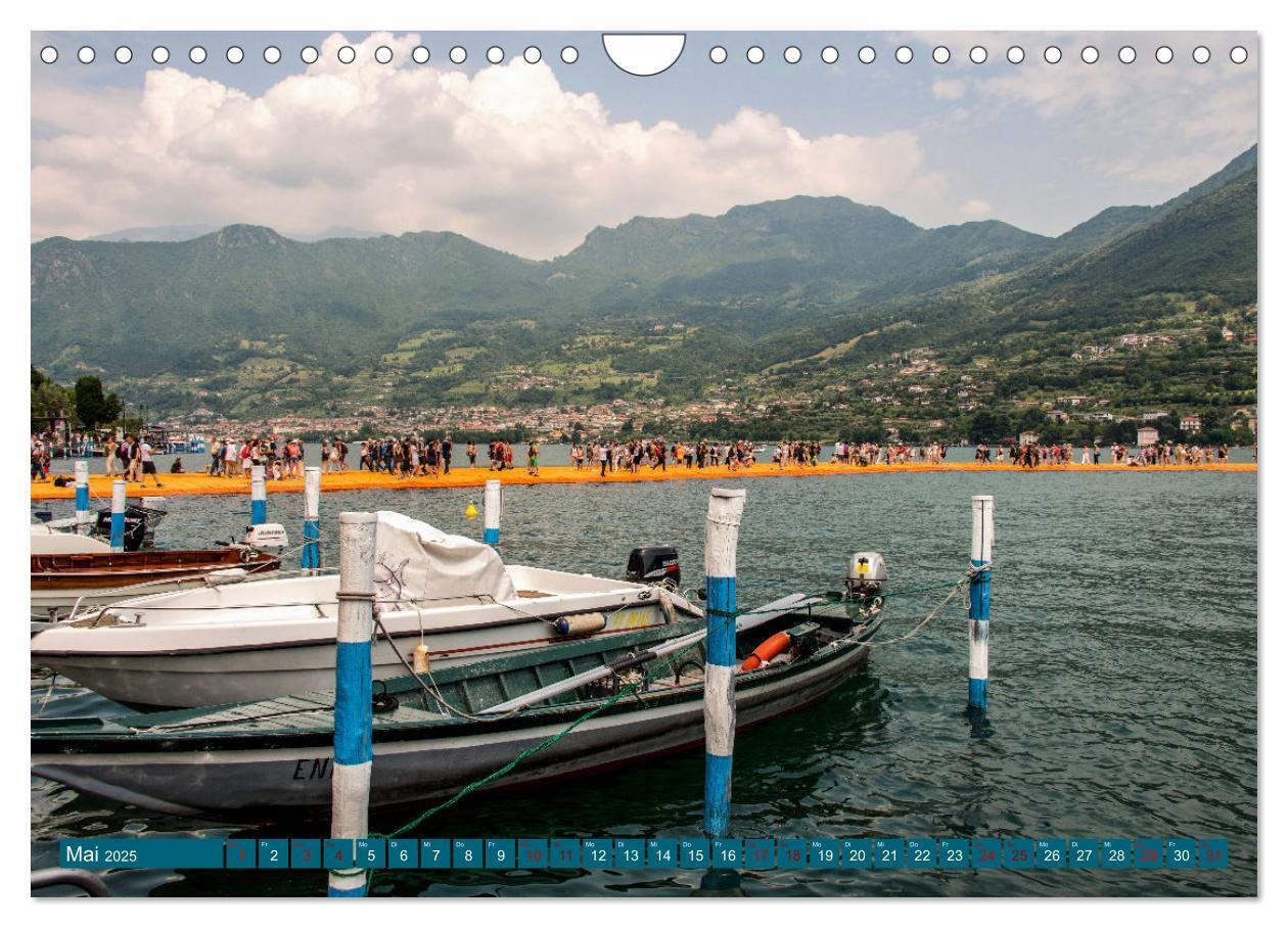 Bild: 9783435049264 | Iseo-See (Wandkalender 2025 DIN A4 quer), CALVENDO Monatskalender