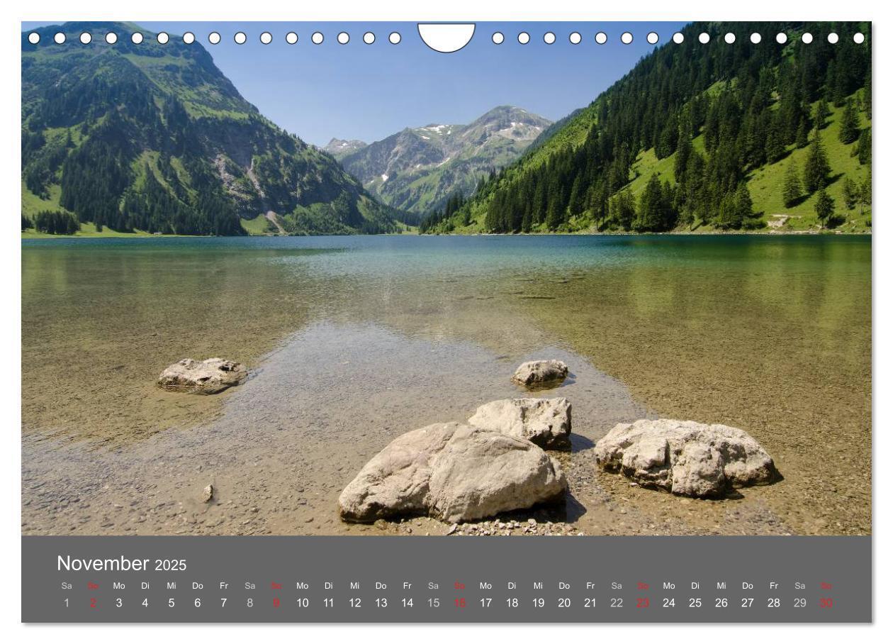 Bild: 9783435728930 | Tannheimer Tal (Wandkalender 2025 DIN A4 quer), CALVENDO...