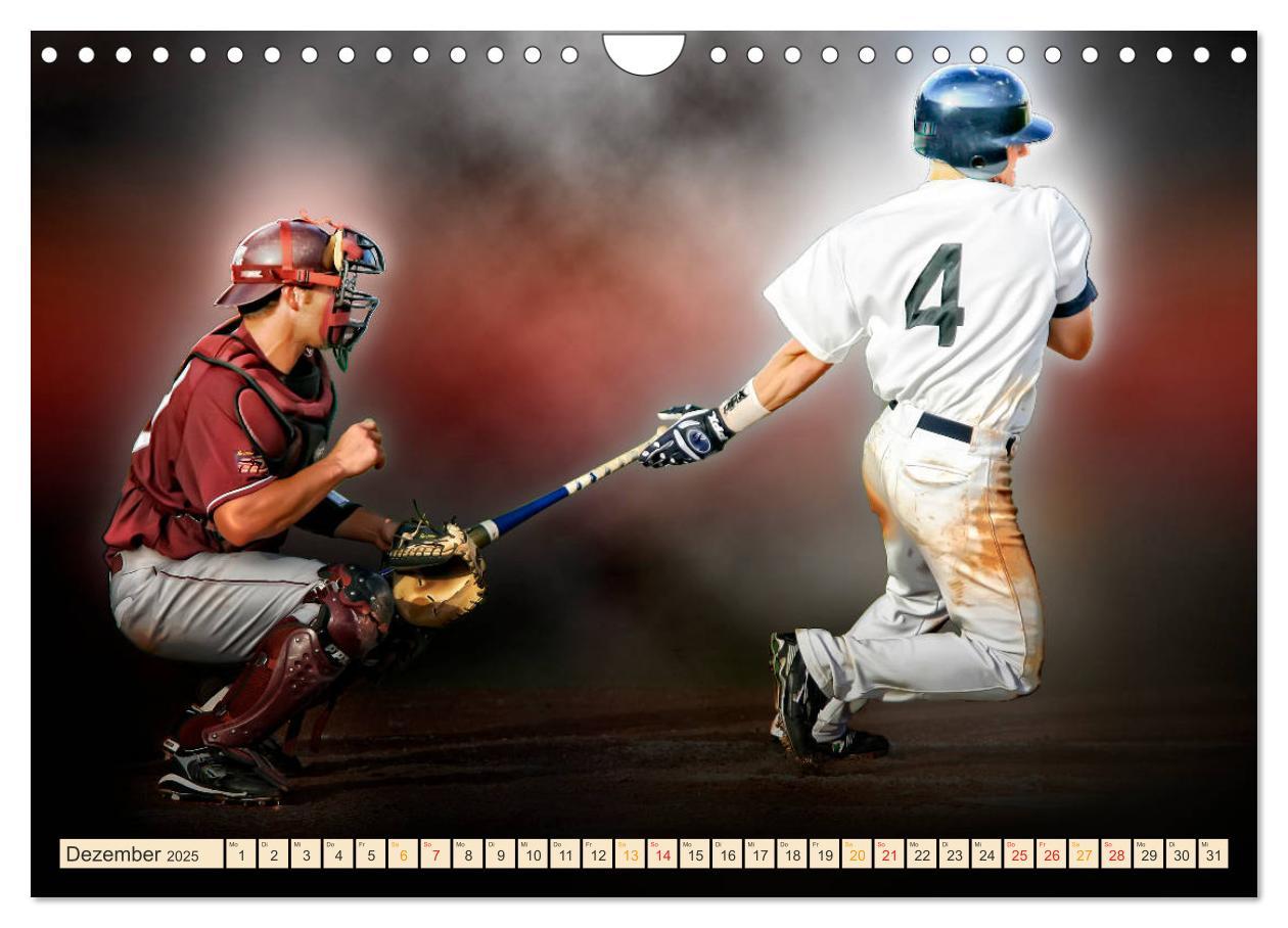 Bild: 9783435365807 | Baseball - Fight (Wandkalender 2025 DIN A4 quer), CALVENDO...