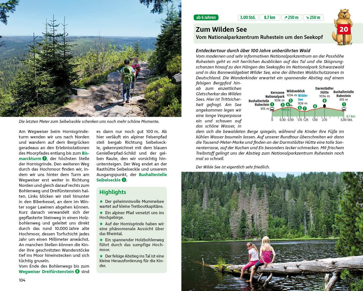 Bild: 9783763332915 | ErlebnisWandern mit Kindern Schwarzwald Nord | Marcel Gisler | Buch