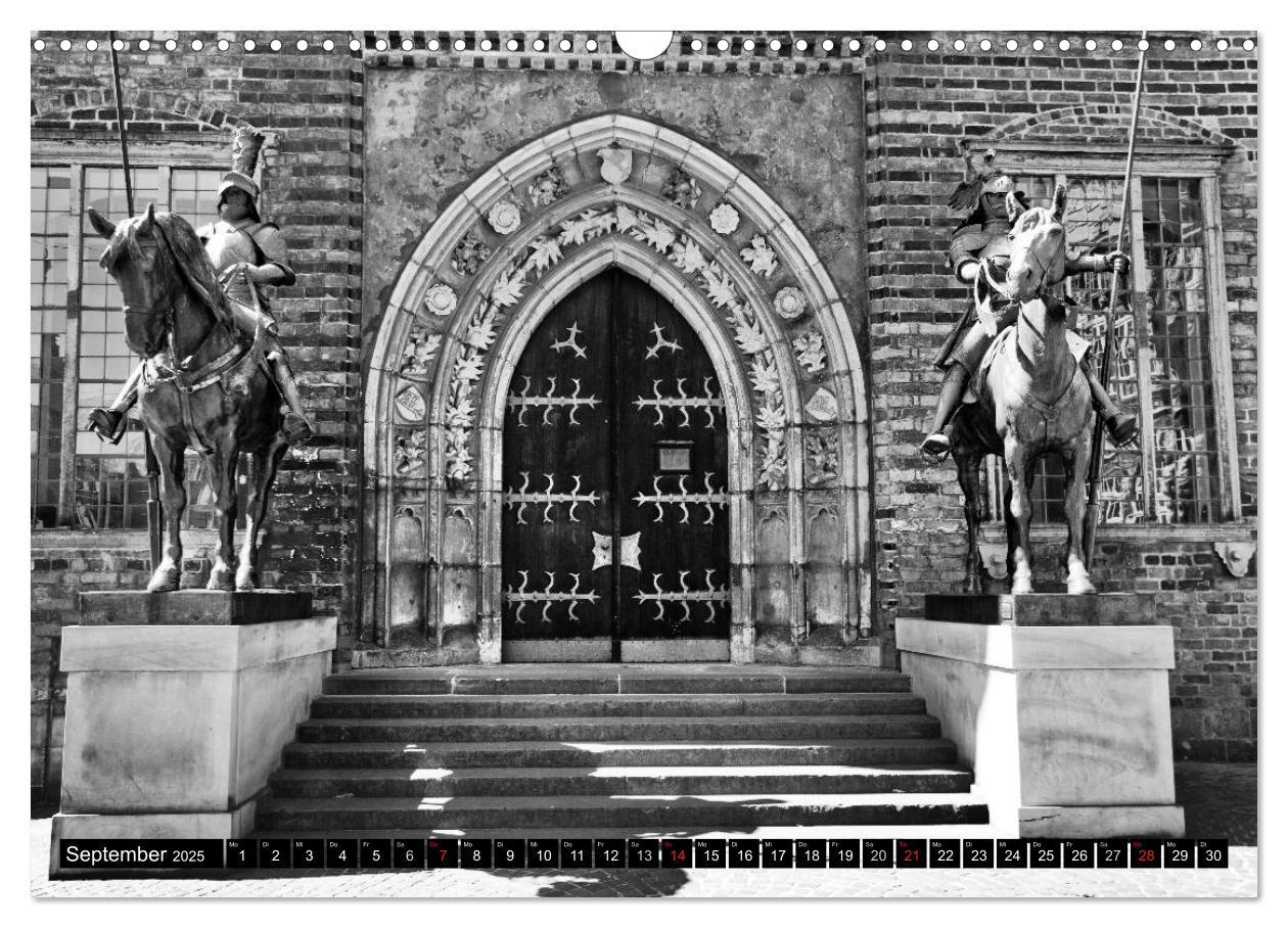 Bild: 9783435588466 | Historisches Bremen (Wandkalender 2025 DIN A3 quer), CALVENDO...