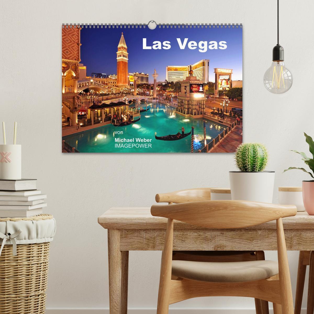 Bild: 9783435840021 | Las Vegas (Wandkalender 2025 DIN A3 quer), CALVENDO Monatskalender