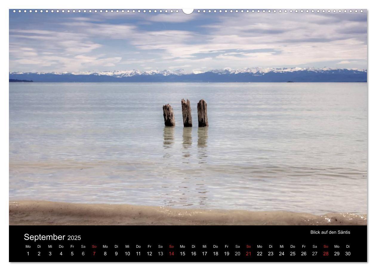 Bild: 9783435814275 | Bodensee (hochwertiger Premium Wandkalender 2025 DIN A2 quer),...