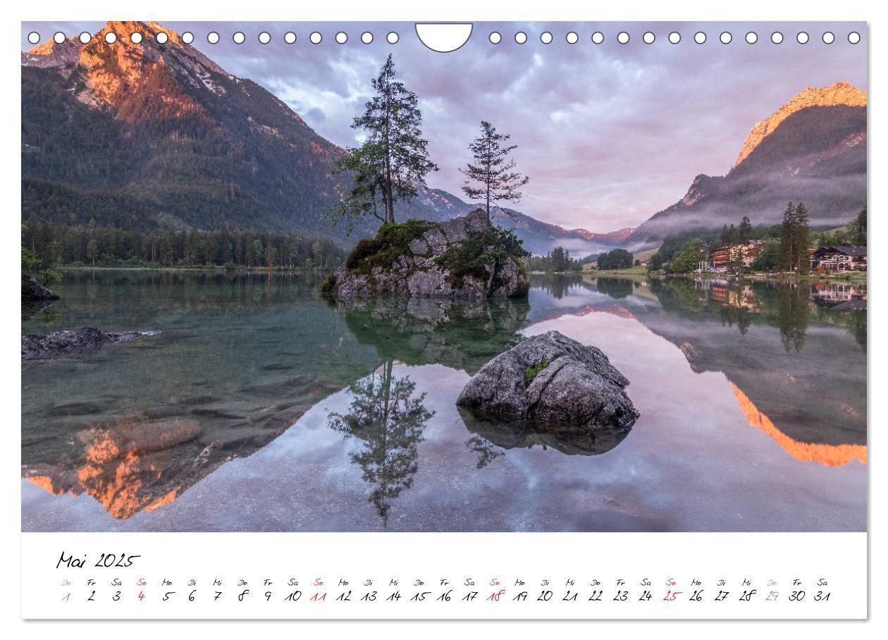 Bild: 9783435209842 | Bergpixel´s Reise durch die Alpen (Wandkalender 2025 DIN A4 quer),...