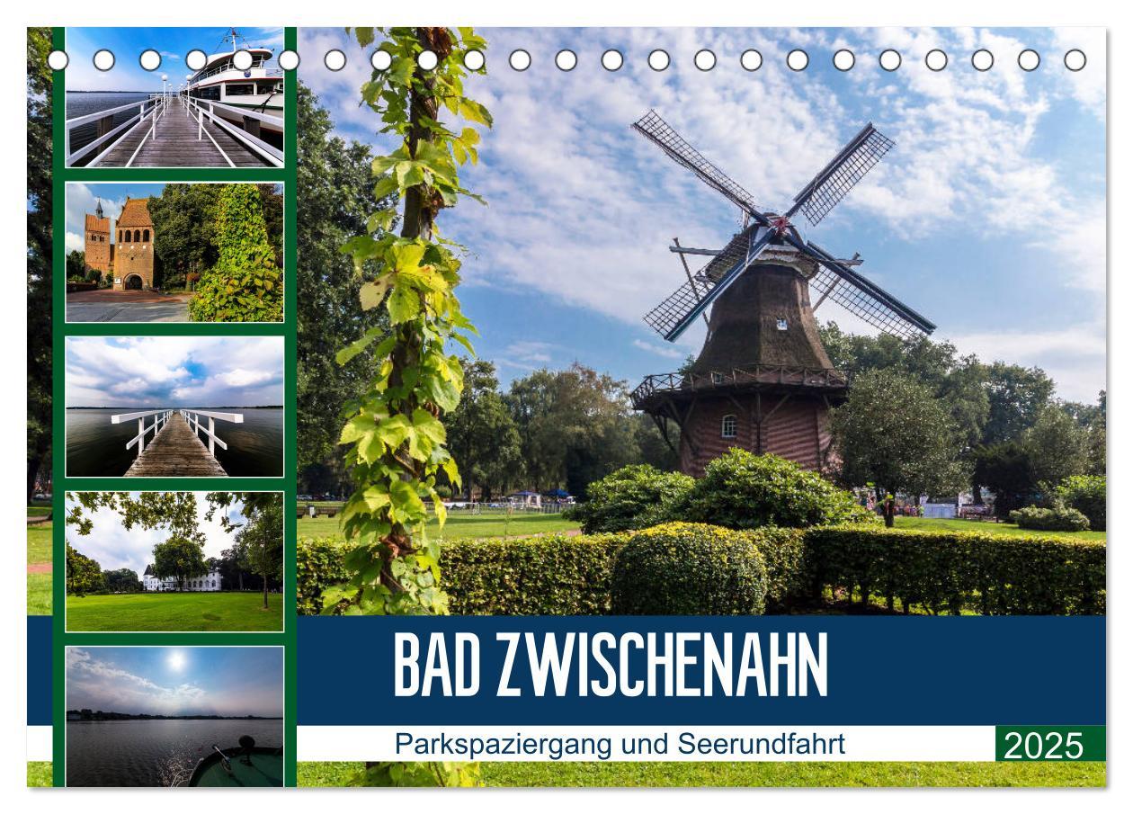 Cover: 9783435429455 | Bad Zwischenahn, Parkspaziergang und Seerundfahrt (Tischkalender...