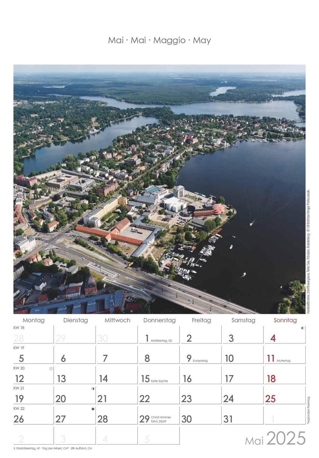 Bild: 4251732341176 | Berlin &amp; Brandenburg 2025 - Bild-Kalender 23,7x34 cm -...