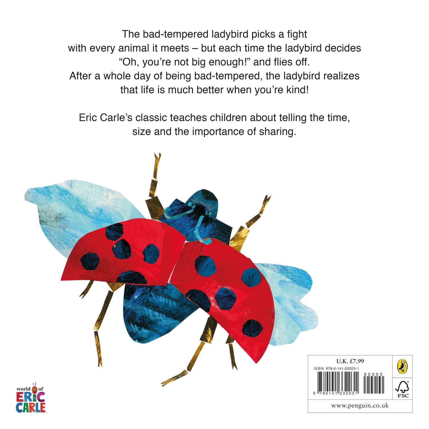 Rückseite: 9780141332031 | The Bad-Tempered Ladybird | Eric Carle | Taschenbuch | 40 S. | 2010