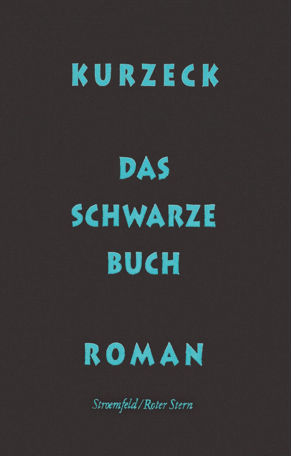 Cover: 9783895616969 | Das schwarze Buch | Peter Kurzeck | Buch | 390 S. | Deutsch | 2019