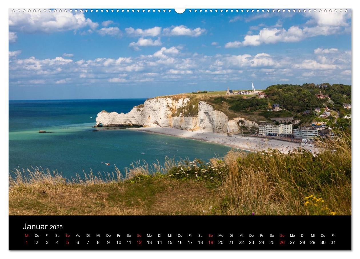 Bild: 9783435781324 | Normandie (hochwertiger Premium Wandkalender 2025 DIN A2 quer),...