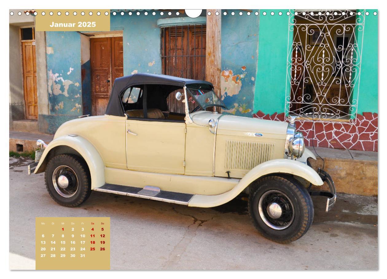 Bild: 9783435116027 | Erlebe mit mir Oldtimer auf Cuba (Wandkalender 2025 DIN A3 quer),...