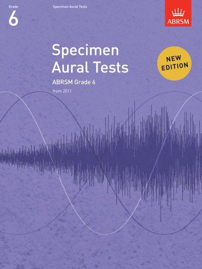 Cover: 9781848492530 | Specimen Aural Tests, Grade 6 | new edition from 2011 | ABRSM | Buch