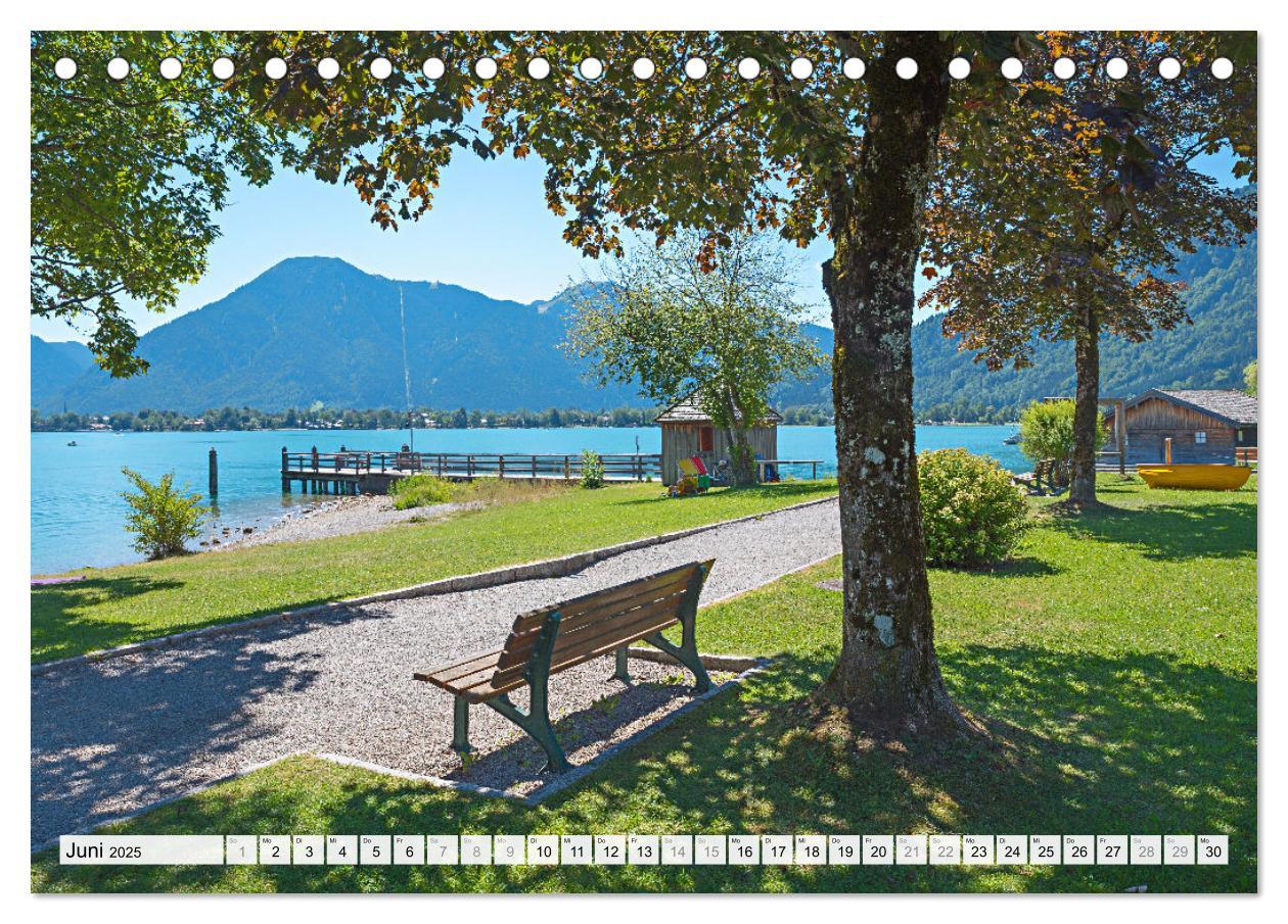 Bild: 9783383805882 | Es is so schee am Tegernsee (Tischkalender 2025 DIN A5 quer),...