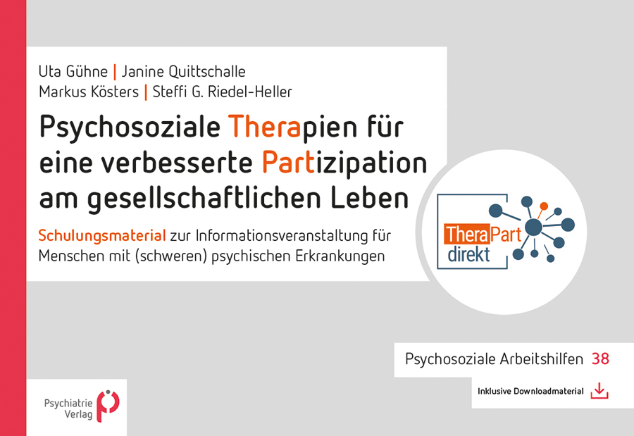 Cover: 9783966051231 | Psychosoziale Therapien für eine verbesserte Partizipation am...