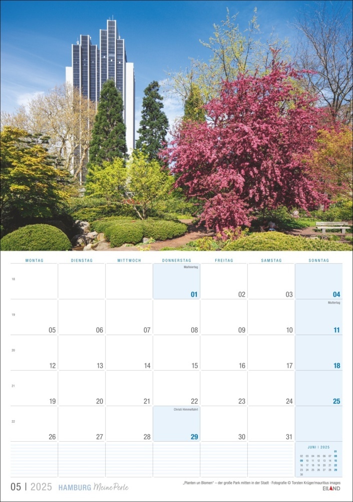 Bild: 9783964023445 | Hamburg ...meine Perle Kalender 2025 | Kalender | 13 S. | Deutsch