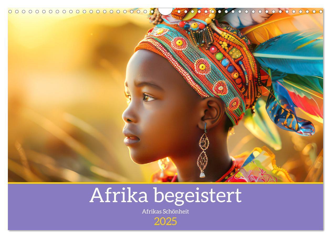 Cover: 9783457152416 | Afrika begeistert - Afrikas Schönheit (Wandkalender 2025 DIN A3...