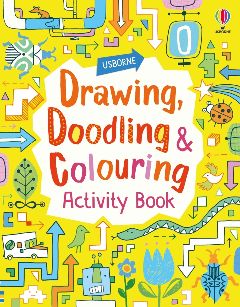 Cover: 9781803705743 | Drawing, Doodling and Colouring Activity Book | Fiona Watt (u. a.)