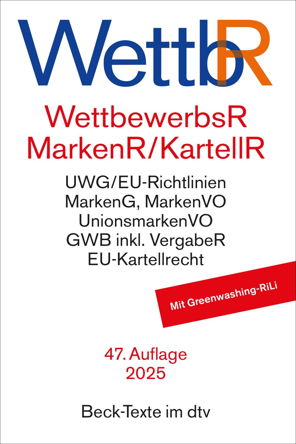 Cover: 9783423532709 | Wettbewerbsrecht, Markenrecht und Kartellrecht | Taschenbuch | 730 S.