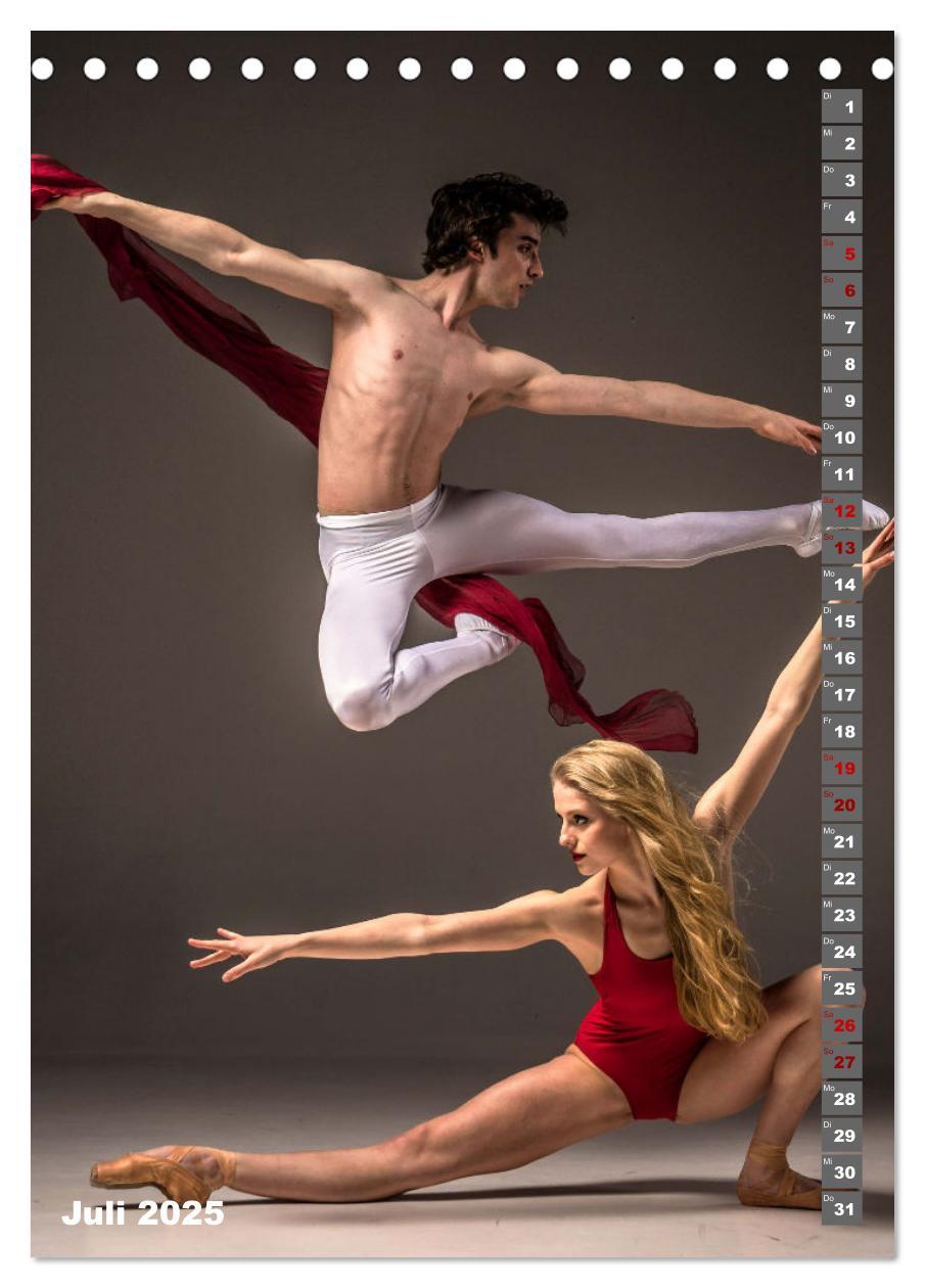 Bild: 9783435892679 | Sinneseindruck Ballett (Tischkalender 2025 DIN A5 hoch), CALVENDO...