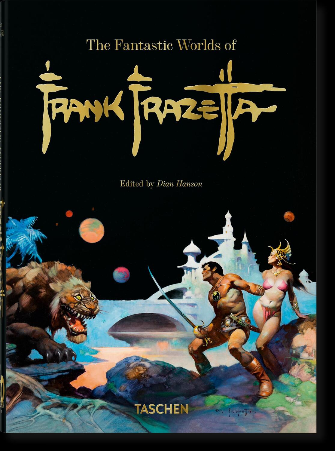 Cover: 9783836597951 | The Fantastic Worlds of Frank Frazetta. 40th Ed. | Dan Nadel (u. a.)