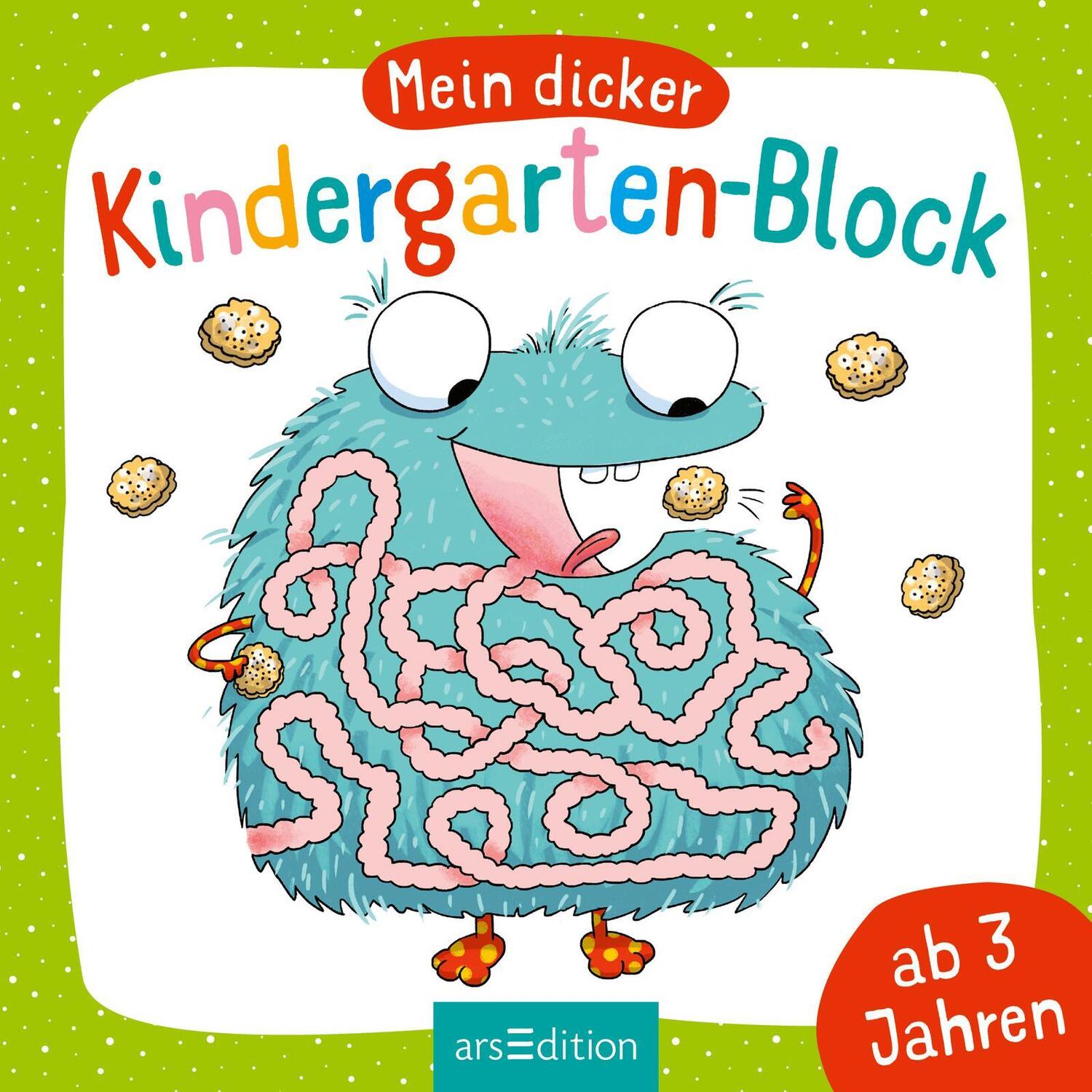 Bild: 9783845850573 | Mein dicker Kindergarten-Block | Ab 3 Jahren | Taschenbuch | Softcover