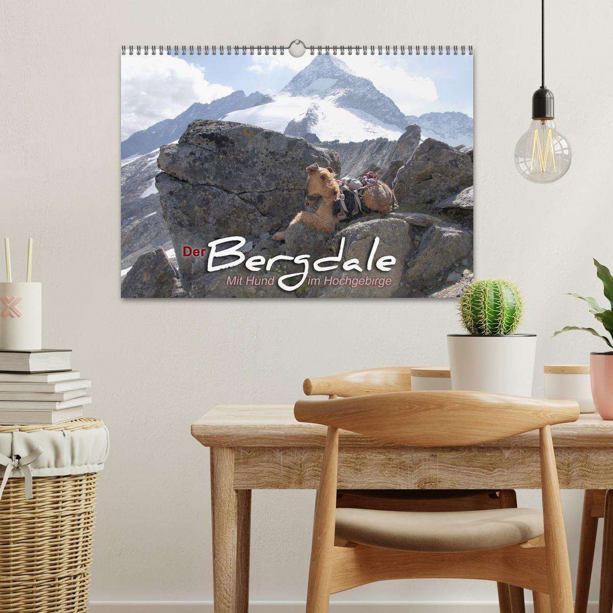 Bild: 9783435559176 | Der Bergdale - mit Hund im Hochgebirge (Wandkalender 2025 DIN A3...