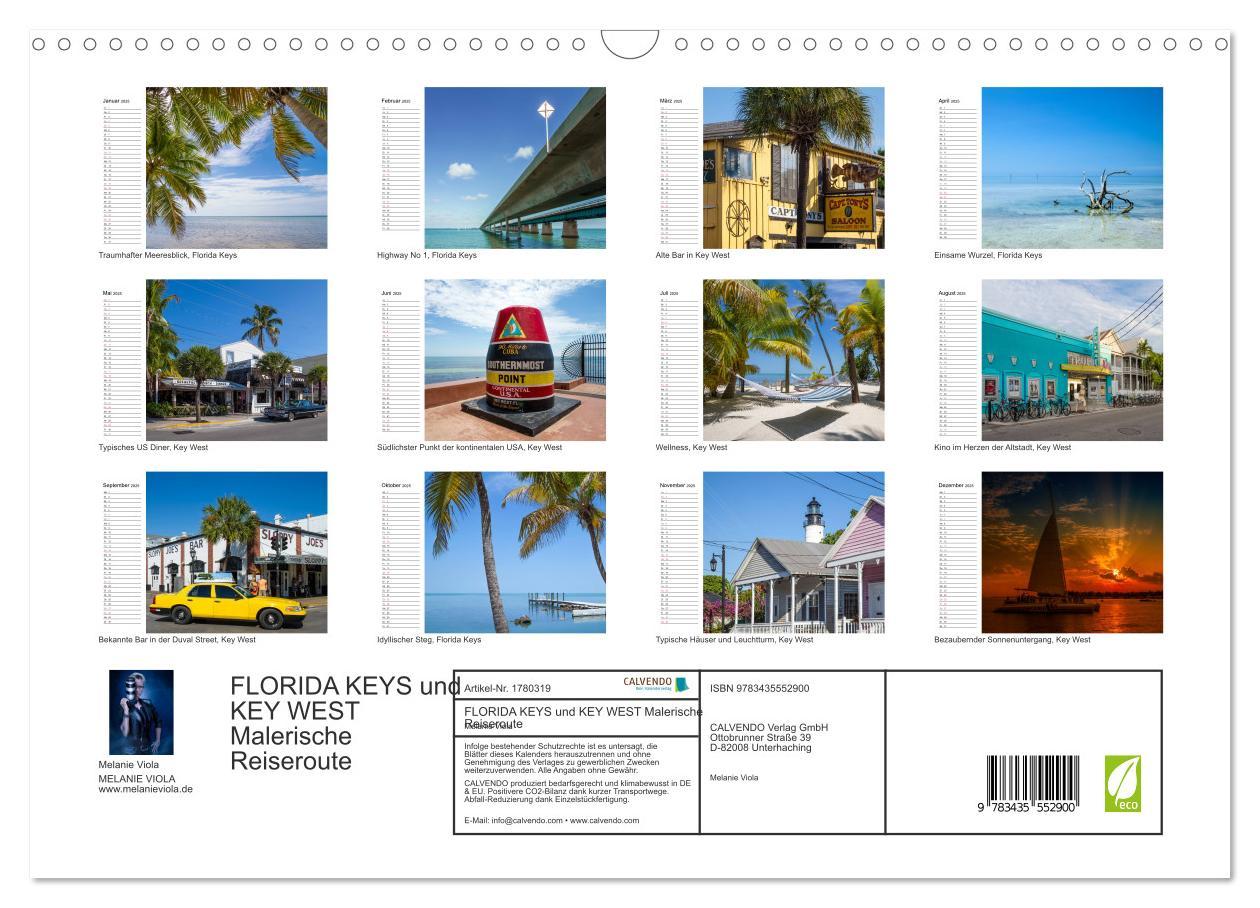 Bild: 9783435552900 | FLORIDA KEYS und KEY WEST Malerische Reiseroute (Wandkalender 2025...