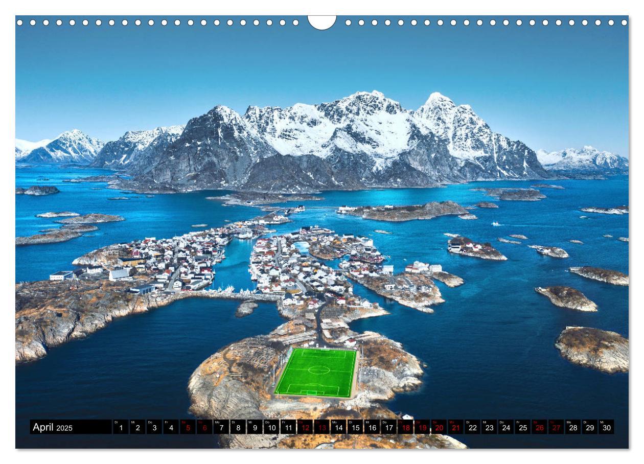 Bild: 9783435218820 | Lofoten Inselzauber (Wandkalender 2025 DIN A3 quer), CALVENDO...