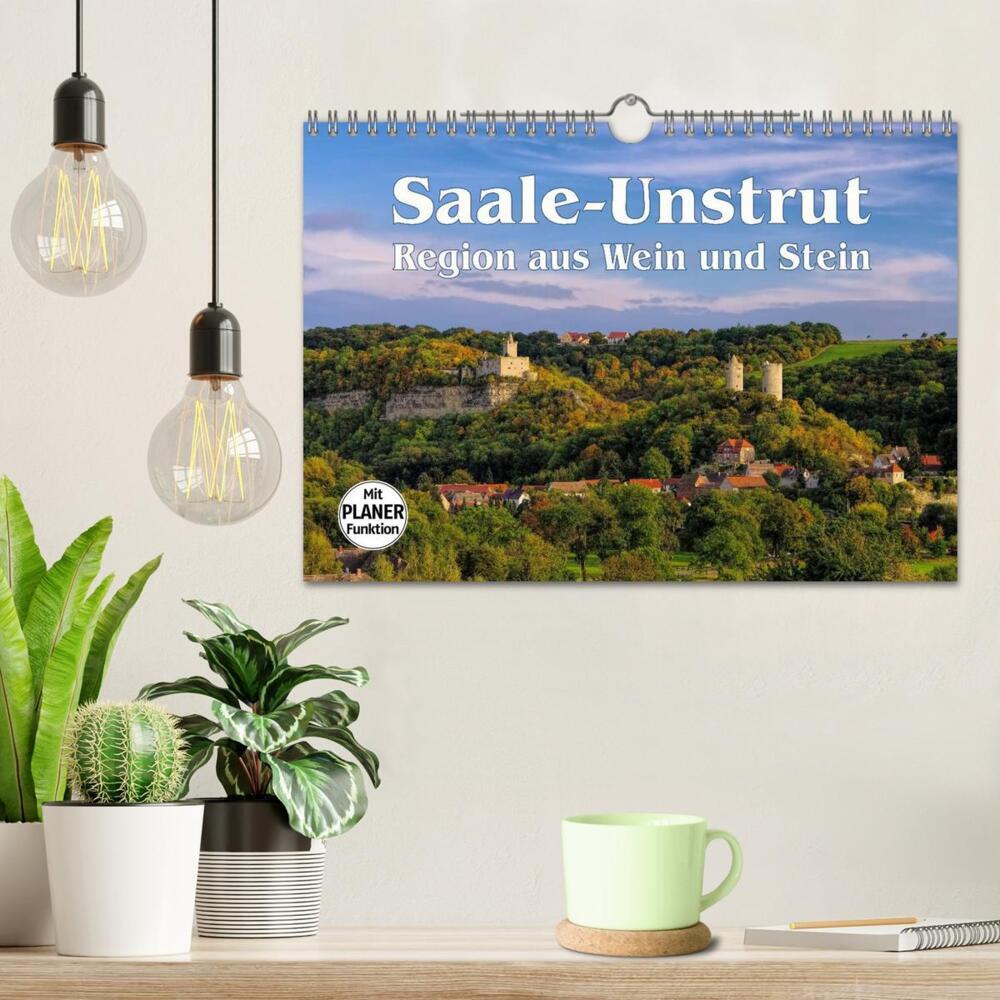 Bild: 9783383289590 | Saale-Unstrut - Region aus Wein und Stein (Wandkalender 2024 DIN A4...