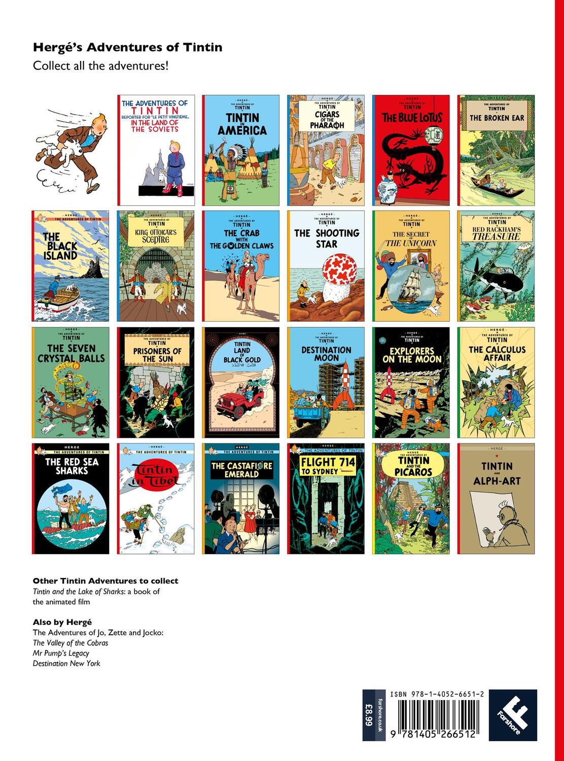 Rückseite: 9781405266512 | Tintin in the Land of the Soviets | Herge | Taschenbuch | 144 S.