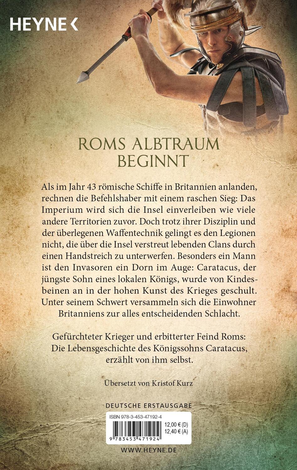 Bild: 9783453471924 | Krieger | Roman | Simon Scarrow (u. a.) | Taschenbuch | 608 S. | 2024