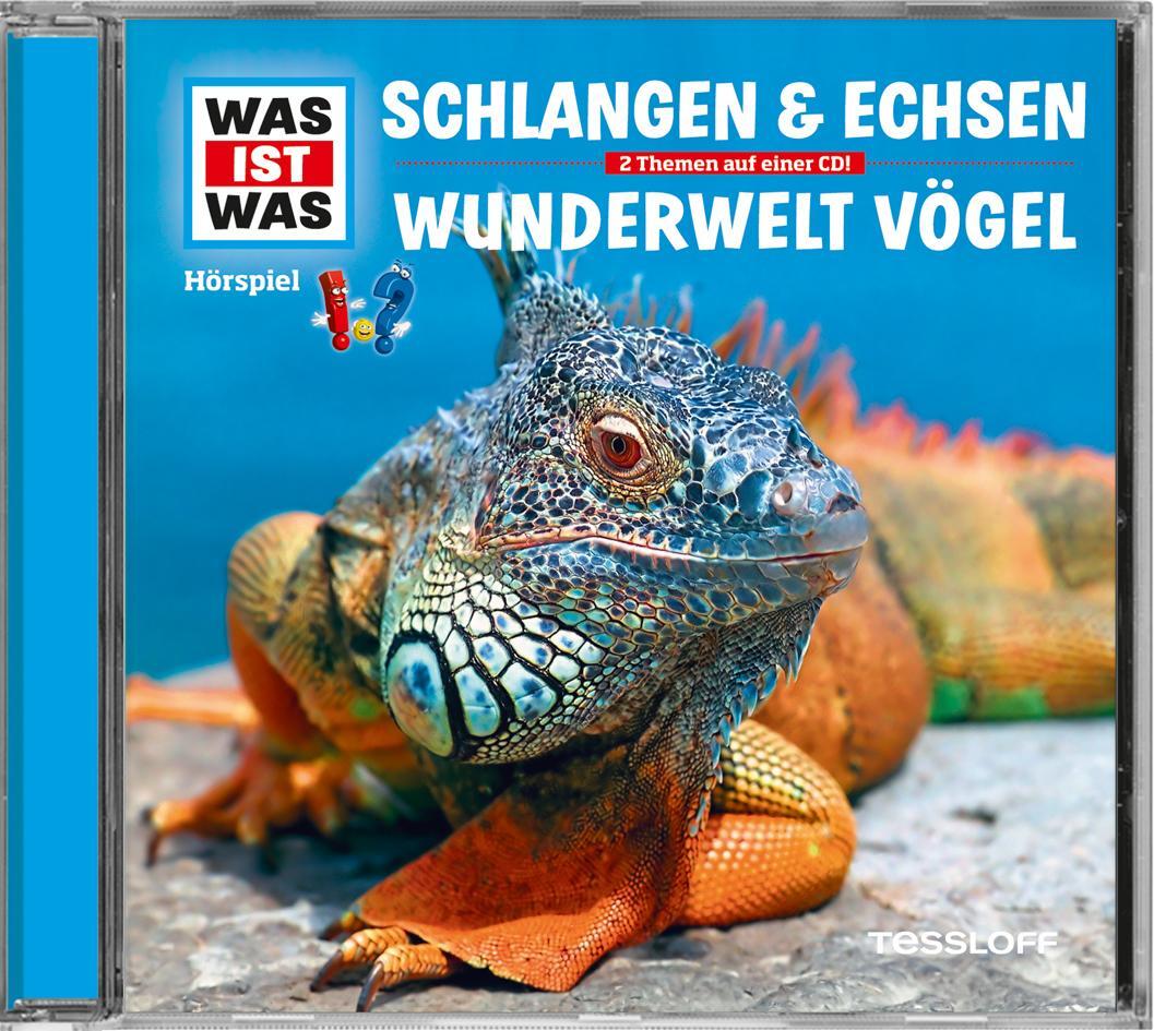 Cover: 9783788629083 | Was ist was Hörspiel-CD: Schlangen &amp; Echsen/ Vögel | Manfred Baur | CD