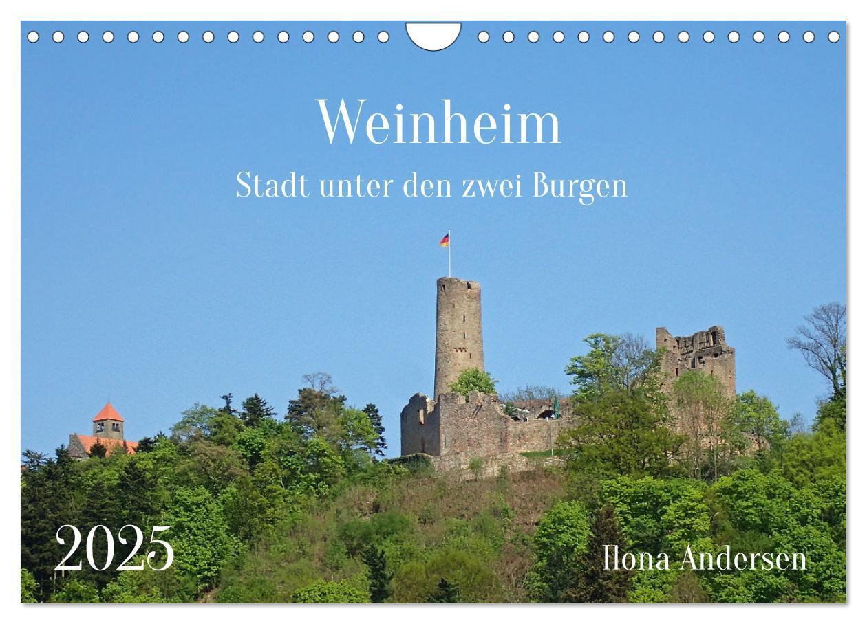 Cover: 9783383957420 | Weinheim - Stadt unter den zwei Burgen (Wandkalender 2025 DIN A4...