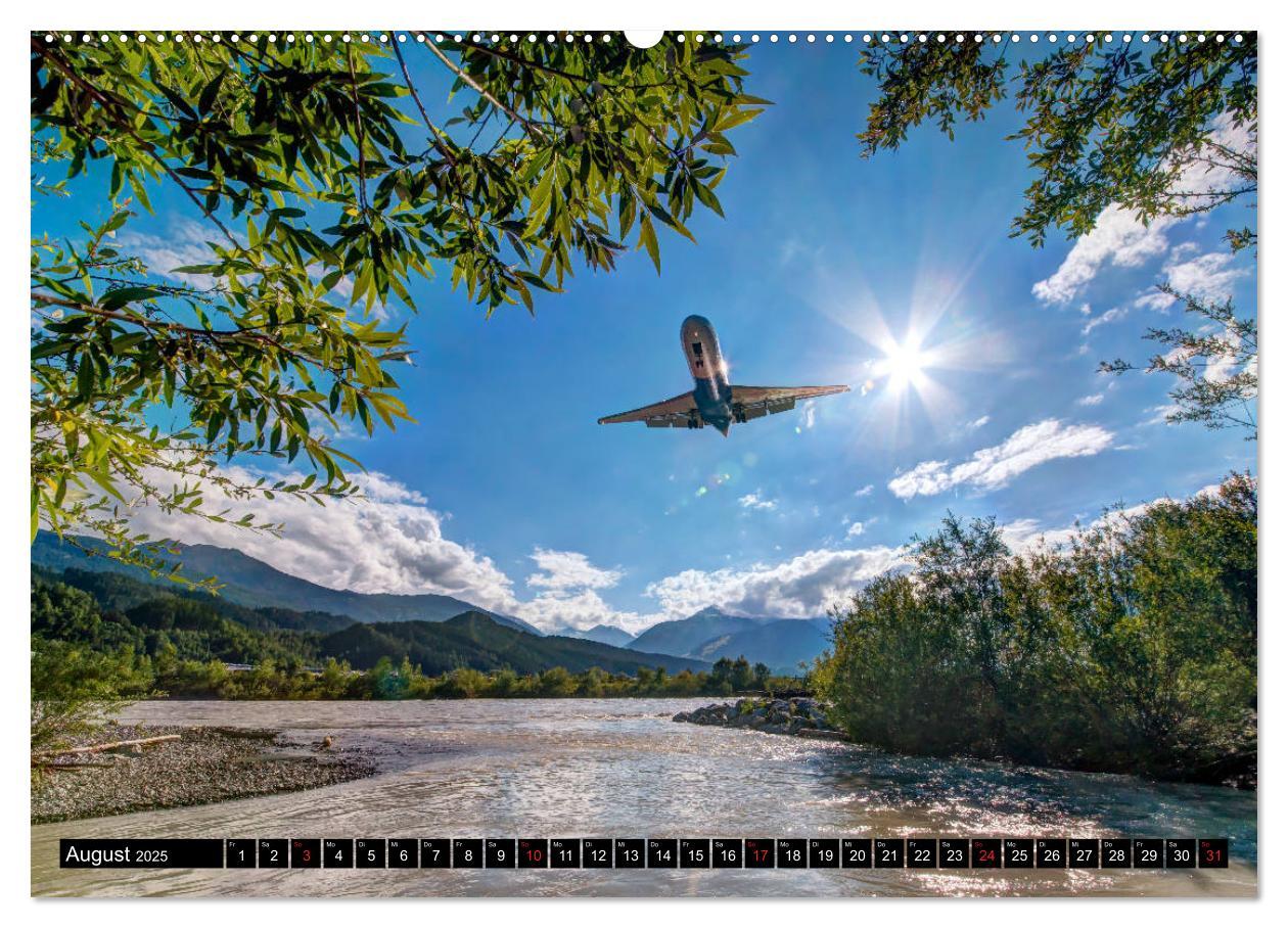 Bild: 9783435185474 | Flugzeugkalender (Wandkalender 2025 DIN A2 quer), CALVENDO...