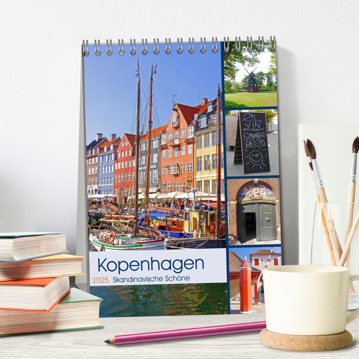 Bild: 9783435998470 | Kopenhagen. Skandinavische Schöne (Tischkalender 2025 DIN A5 hoch),...