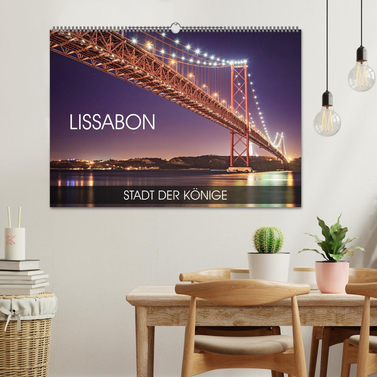 Bild: 9783435244850 | Lissabon - Stadt der Könige (Wandkalender 2025 DIN A2 quer),...