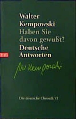 Cover: 9783442725410 | Haben Sie davon gewußt? | Deutsche Antworten. Nachw. v. Eugen Kogon