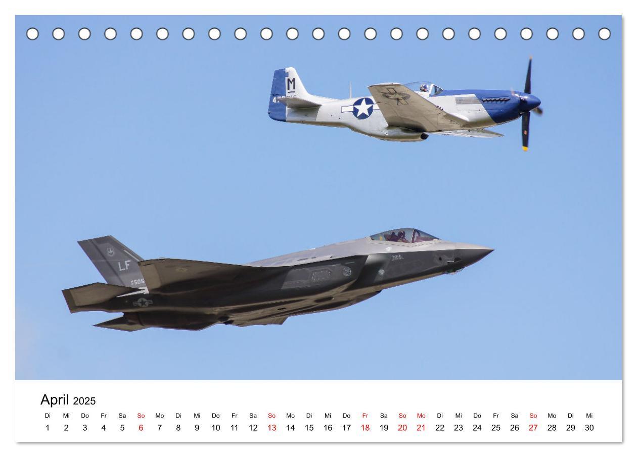 Bild: 9783435021260 | Klassiker der Lüfte (Tischkalender 2025 DIN A5 quer), CALVENDO...