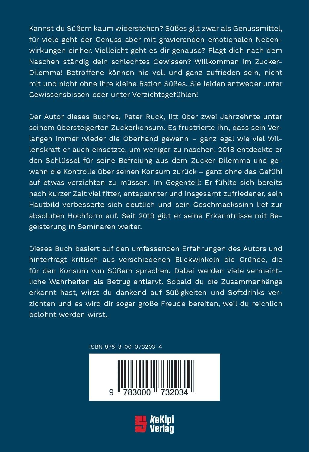 Rückseite: 9783000732034 | Mit Leichtigkeit aus der Zuckerfalle | Peter Ruck | Taschenbuch | 2022