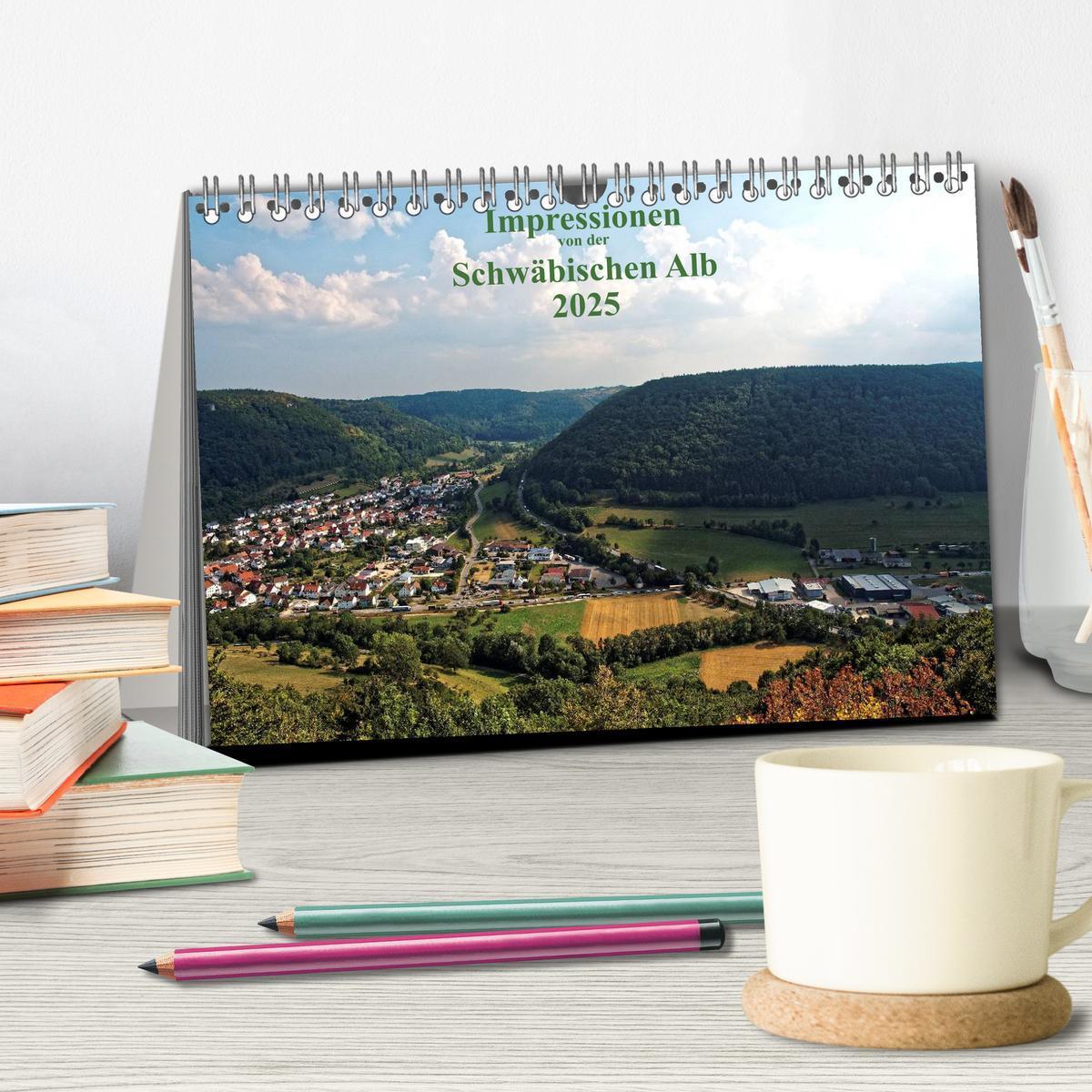 Bild: 9783435578146 | Impressionen von der Schwäbischen Alb (Tischkalender 2025 DIN A5...