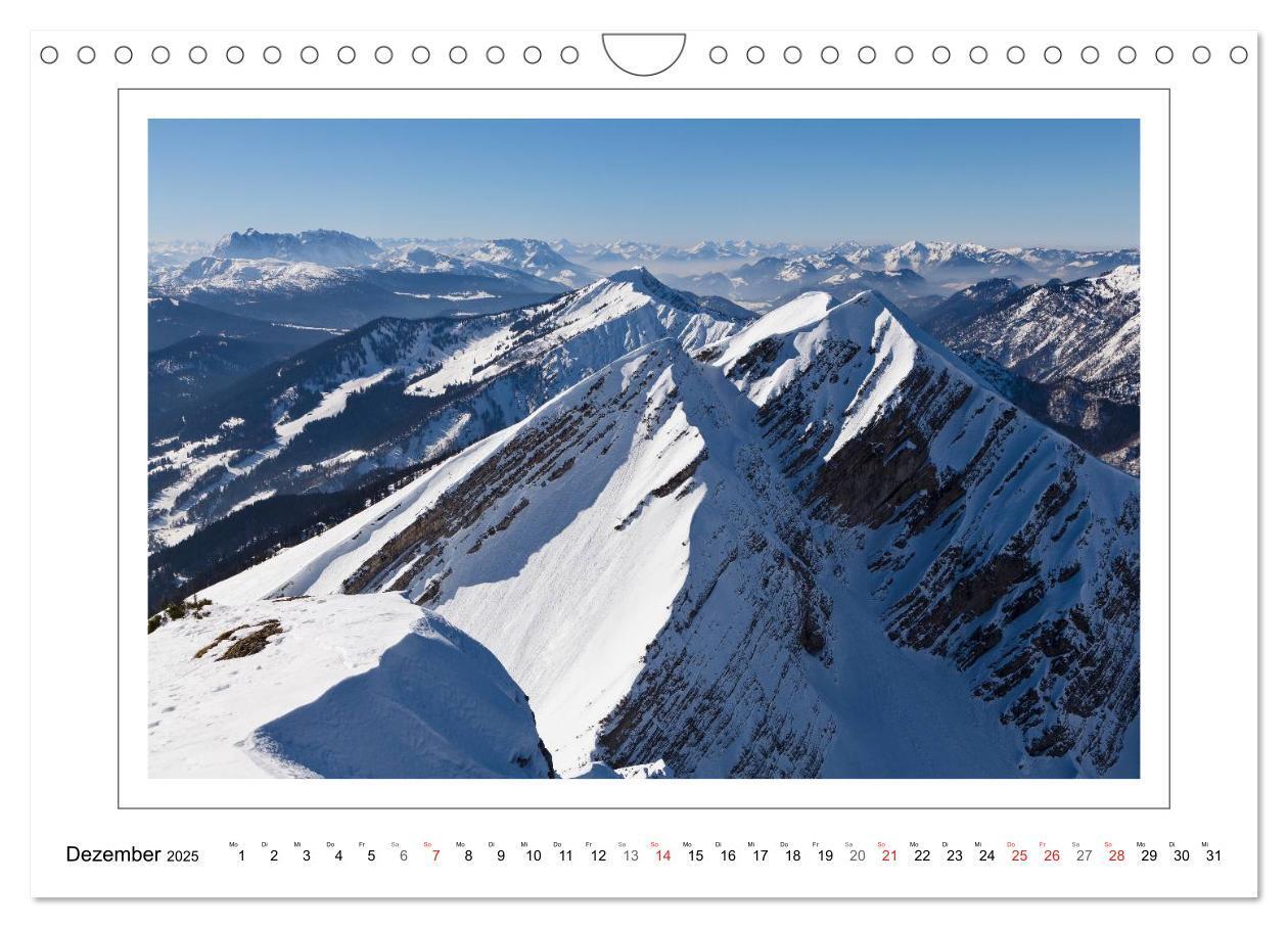 Bild: 9783435464012 | Unterwegs in den Chiemgauer Alpen (Wandkalender 2025 DIN A4 quer),...