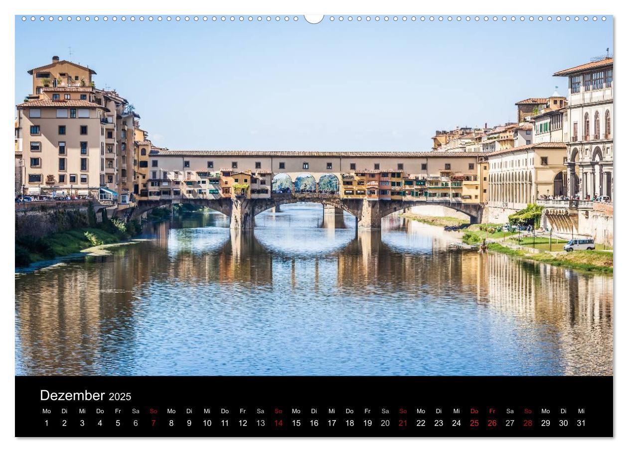 Bild: 9783435720941 | Florenz (hochwertiger Premium Wandkalender 2025 DIN A2 quer),...