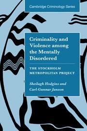 Cover: 9780521111355 | Criminality and Violence Among the Mentally Disordered | Taschenbuch