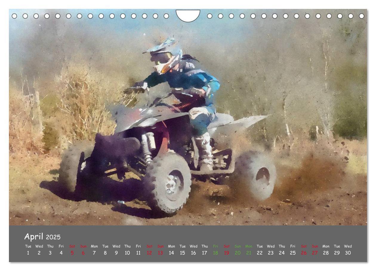 Bild: 9781325956531 | Enduro Racing (Wall Calendar 2025 DIN A4 landscape), CALVENDO 12...