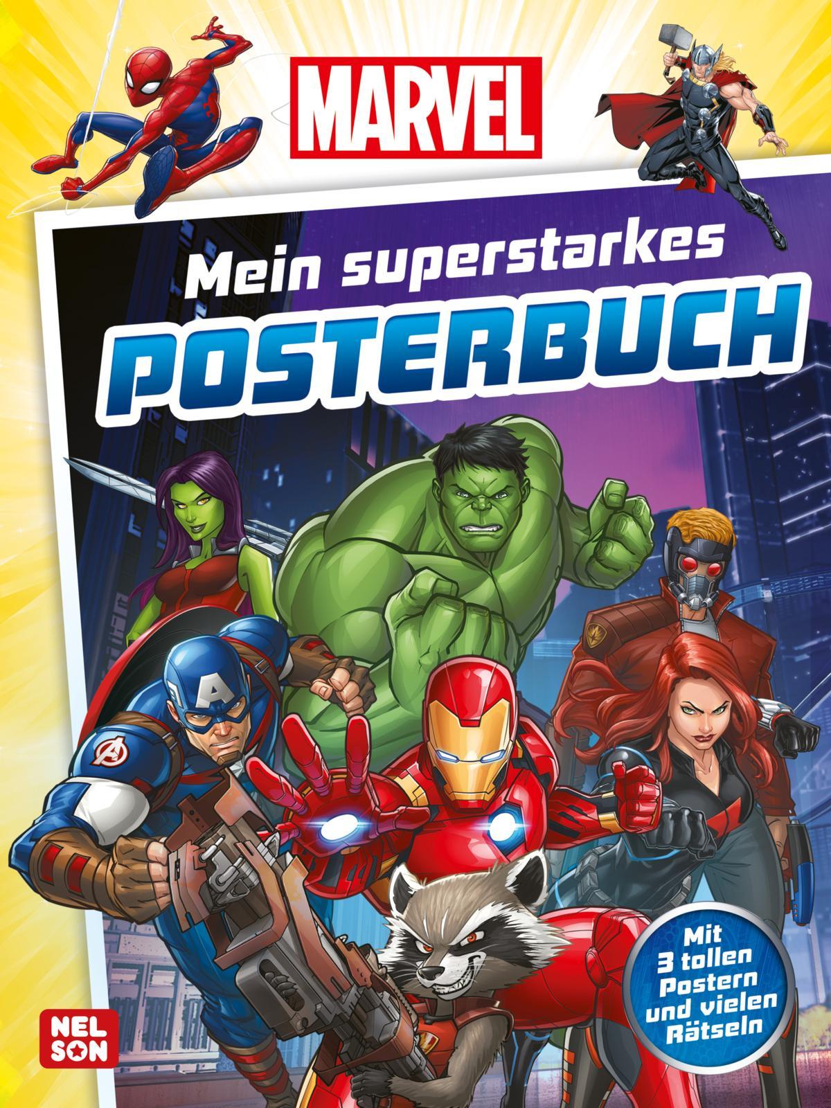 Cover: 9783845126807 | Marvel: Mein superstarkes Posterbuch | Broschüre | MARVEL | 24 S.