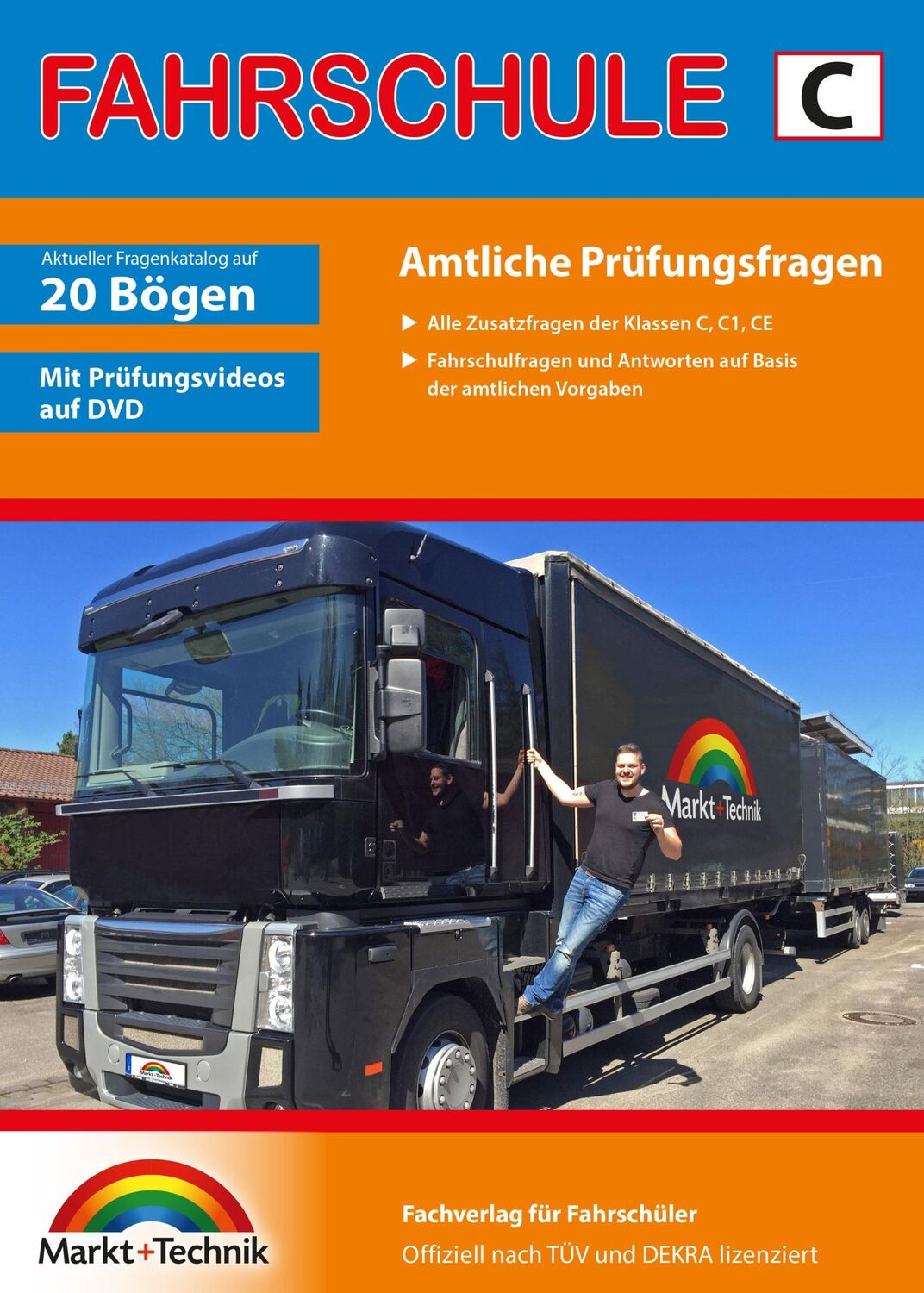 Cover: 9783959822435 | Führerschein Fragebogen Klasse C , CE - LKW Theorieprüfung original...