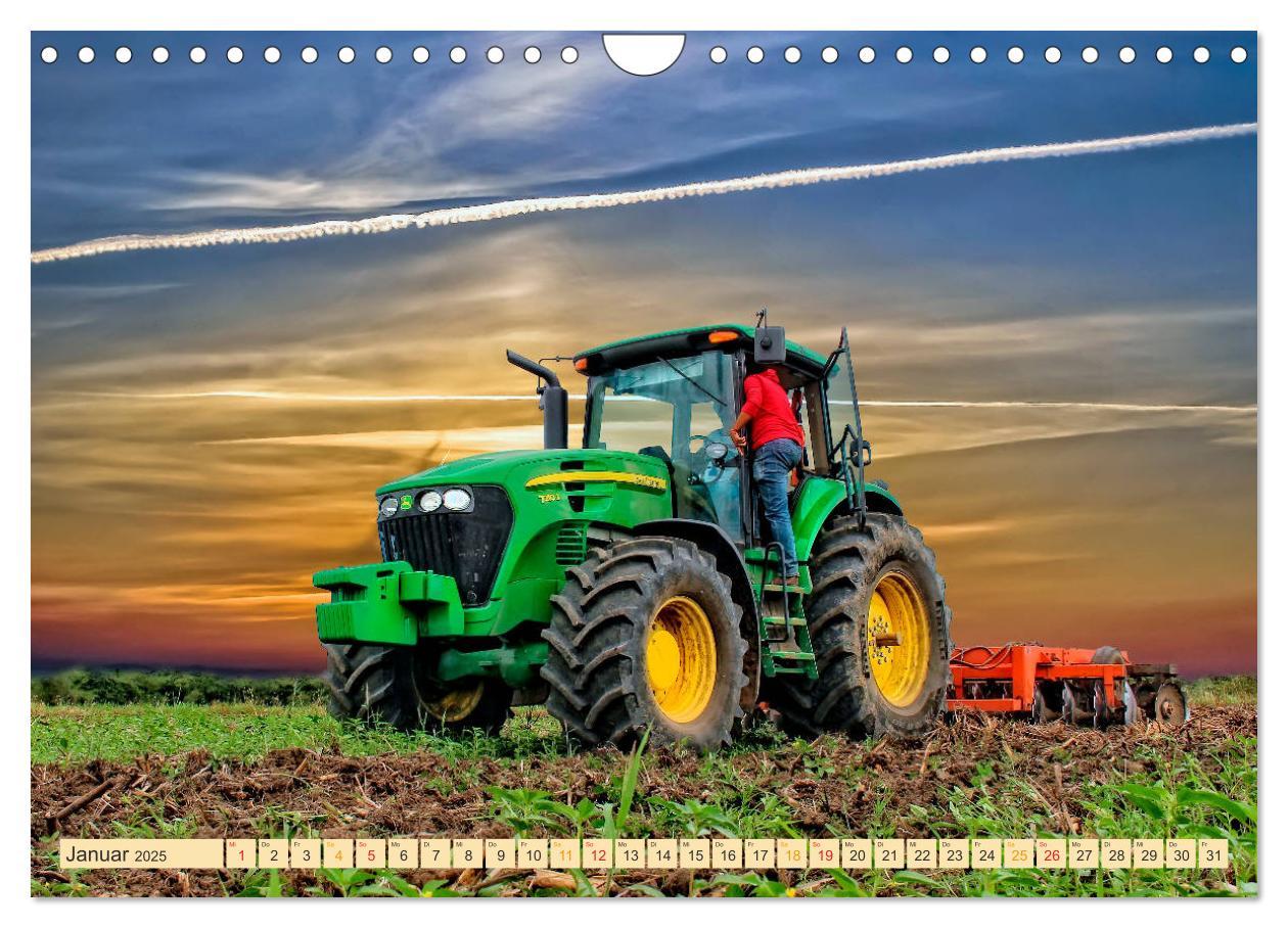 Bild: 9783435382088 | Landwirtschaft - Hightech und Handarbeit (Wandkalender 2025 DIN A4...