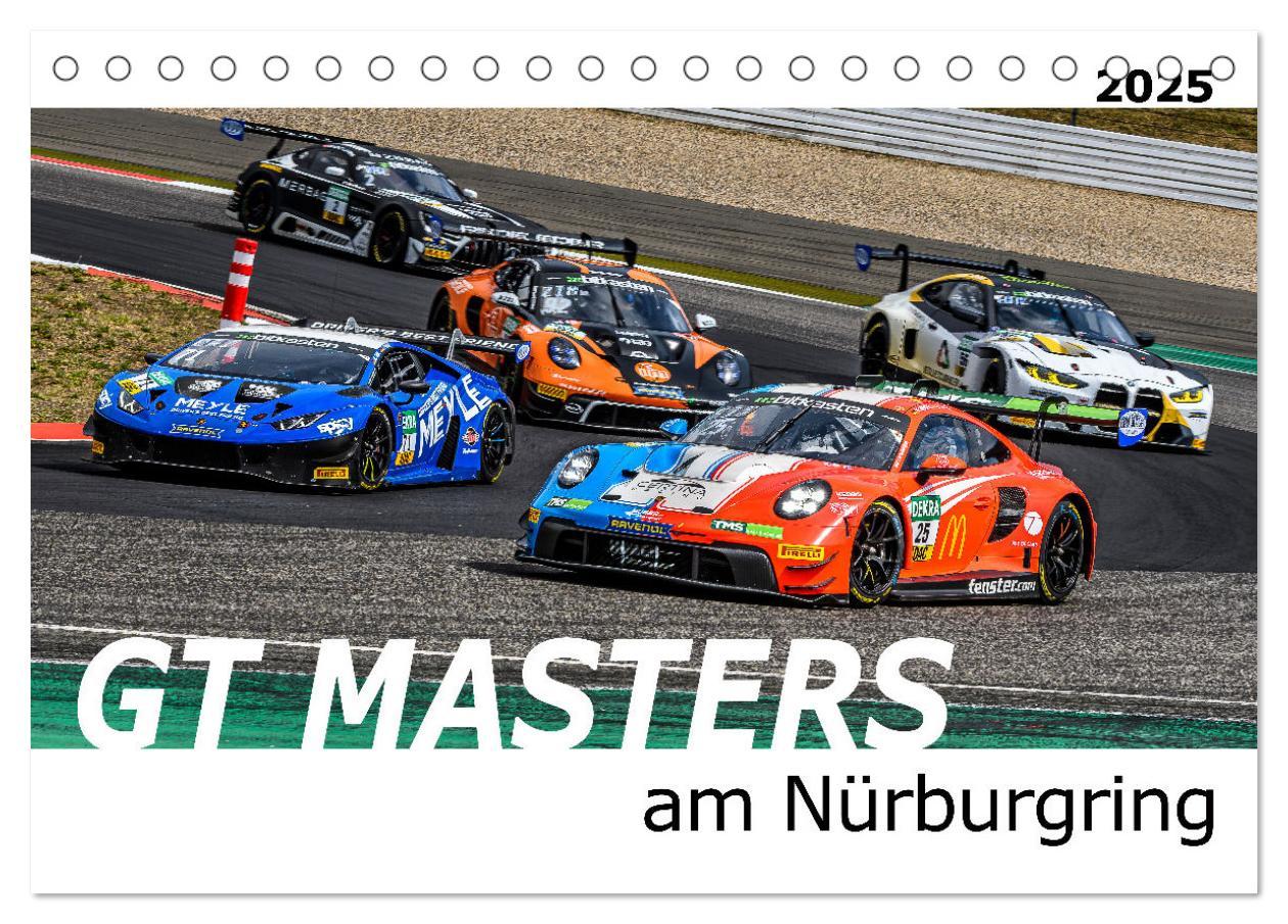 Cover: 9783457157091 | GT Masters am Nürburgring (Tischkalender 2025 DIN A5 quer),...