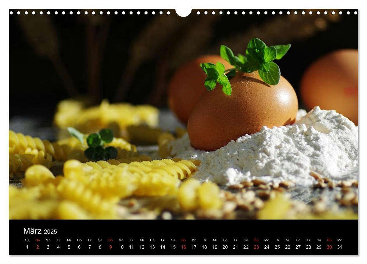 Bild: 9783435783373 | Pasta Kreationen (Wandkalender 2025 DIN A3 quer), CALVENDO...